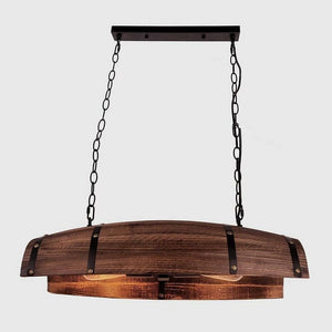 Tiziano - Modern Wine Barrel Chandelier