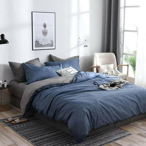 Two Tone DUVET Cover Set | Bright & Plus.