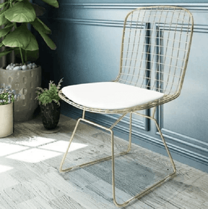 Var - Simple Modern Iron Frame Chair | Bright & Plus.