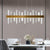 Viktor - Modern Crystal Chandelier Rectangle Gold