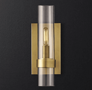 Wall Lamp LED Wall Design with Cylindrical Glass Tube