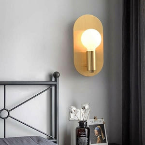 Wall Lamp Minimalist Gold Wall Hanging