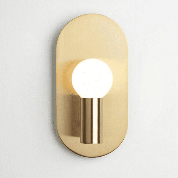 Wall Lamp Minimalist Gold Wall Hanging