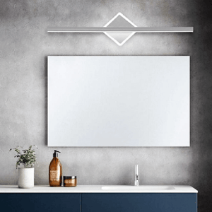 White Gold Bathroom Vanity Mirror Lamp Light | Bright & Plus.