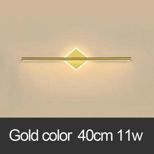 White Gold Bathroom Vanity Mirror Lamp Light | Bright & Plus.