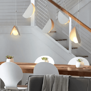 Glider - White glider pendant light chandelier | Bright & Plus.