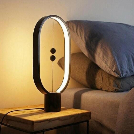 Wood Magnetic Table Lamp | Bright & Plus.