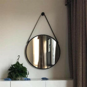 Zenith - Round Hanging Mirror | Bright & Plus.