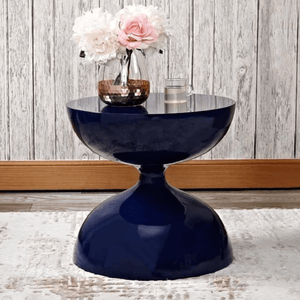 Zephyr - Modern Hourglass Accent Side Table | Bright & Plus.