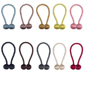 Magnet Buckle Curtain Tieback(1 Pair) | Bright & Plus.