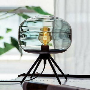 Adler - Glass Dome Table Lamp | Bright & Plus.