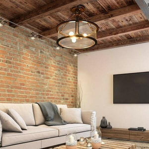 3-Light Flush Mount Ceiling Light | Bright & Plus.