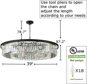 Adara - Modern Crystal Chandelier