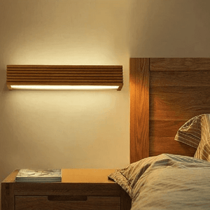 Alessio - Modern Nordic Wooden Wall Lamp | Bright & Plus.