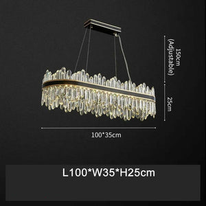 Anders -  Luxury Black Chandelier for Living Room