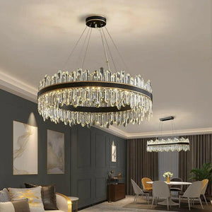 Anders -  Luxury Black Chandelier for Living Room