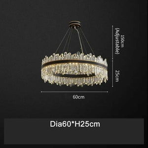 Anders -  Luxury Black Chandelier for Living Room