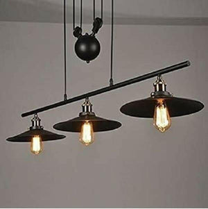 Anouk - Retro Pendant Retractable Chandelier Light Adjustable | Bright & Plus.