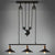 Anouk - Retro Pendant Retractable Chandelier Light Adjustable | Bright & Plus.