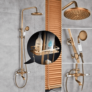 Antique Faux Shower Faucet | Bright & Plus.