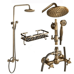 Antique Faux Shower Faucet | Bright & Plus.