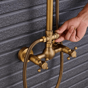 Antique Faux Shower Faucet | Bright & Plus.