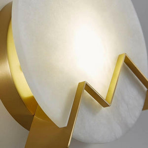 Armin - Modern Copper Marble LED Wall Lamp