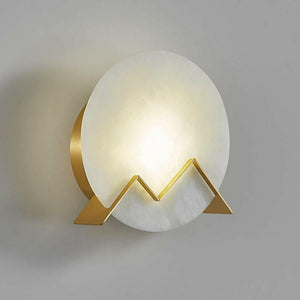 Armin - Modern Copper Marble LED Wall Lamp