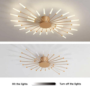 Arvid - Modern Flower Shaped Ceiling Lamp (28/42 heads)