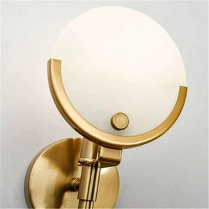 Attono - Modern Natural Marble Wall Lamp | Bright & Plus.