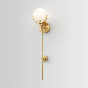 Attono - Modern Natural Marble Wall Lamp | Bright & Plus.