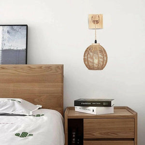 Balui - Bamboo Woven Wood Wall Lamp