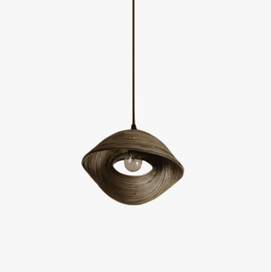 Bamboo Shell Design Suspension Lamp