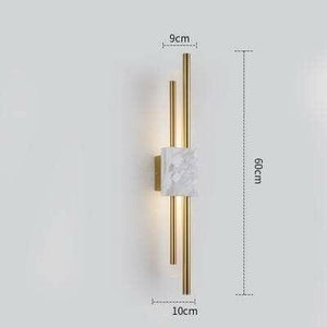 Baris - Wall Lamp Marble LED Wall Design Loft