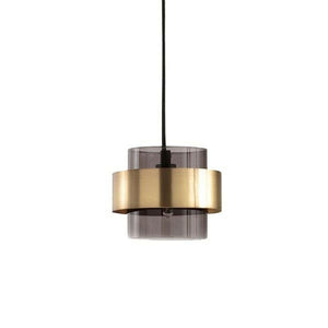 Ben - Minimalist Cylindrical Glass Pendant Light | Bright & Plus.