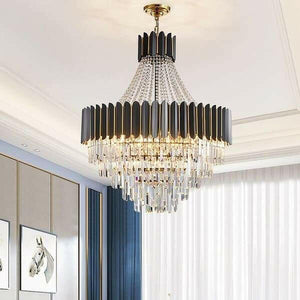 Carlo - Nordic Stainless Steel Circular Chandelier | Bright & Plus.