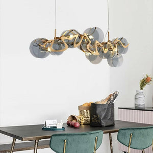 Cloud - Modern Gold Sputnik Crystal Chandelier