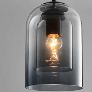 Bent - Nordic Double Glass Pendant Lamp