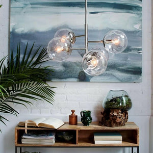 Bergen - Nordic Glass Ball Pendant Light with 5 Lights