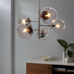 Bergen - Nordic Glass Ball Pendant Light with 5 Lights