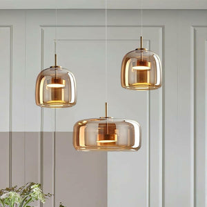 Berthold - Nordic Design Luxury Glass Pendant Light with LED Technology