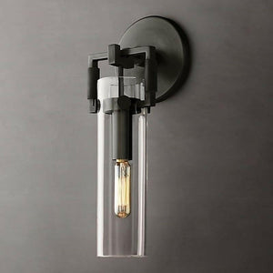 Brant - Minimalist Glass Wall Lamp Industrial Style Retro