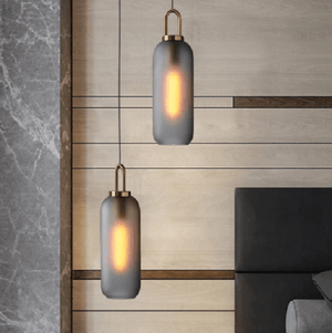 Cam- Glass Pendant Light | Bright & Plus.