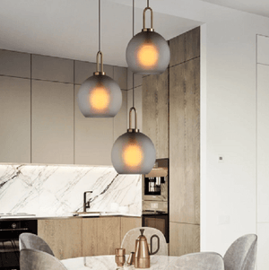 Cam- Glass Pendant Light | Bright & Plus.