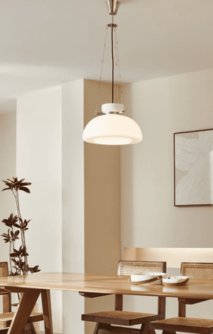 Cander - Retro White Glass Pendant