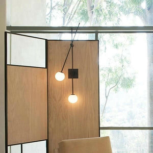 Carlo - Contemporary Double Lampshade Wall Light