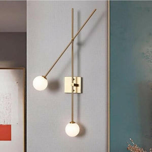 Carlo - Contemporary Double Lampshade Wall Light