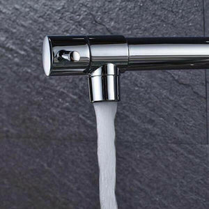 Carylon - LED Kitchen Spring Deck Mounted Faucet | Bright & Plus.