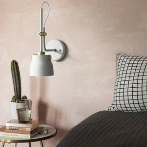 Modern Industrial Style Retractable Wall Lamp