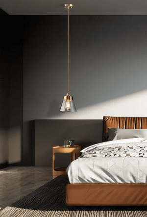 Cedrik Glass & Brass Pendant Lights